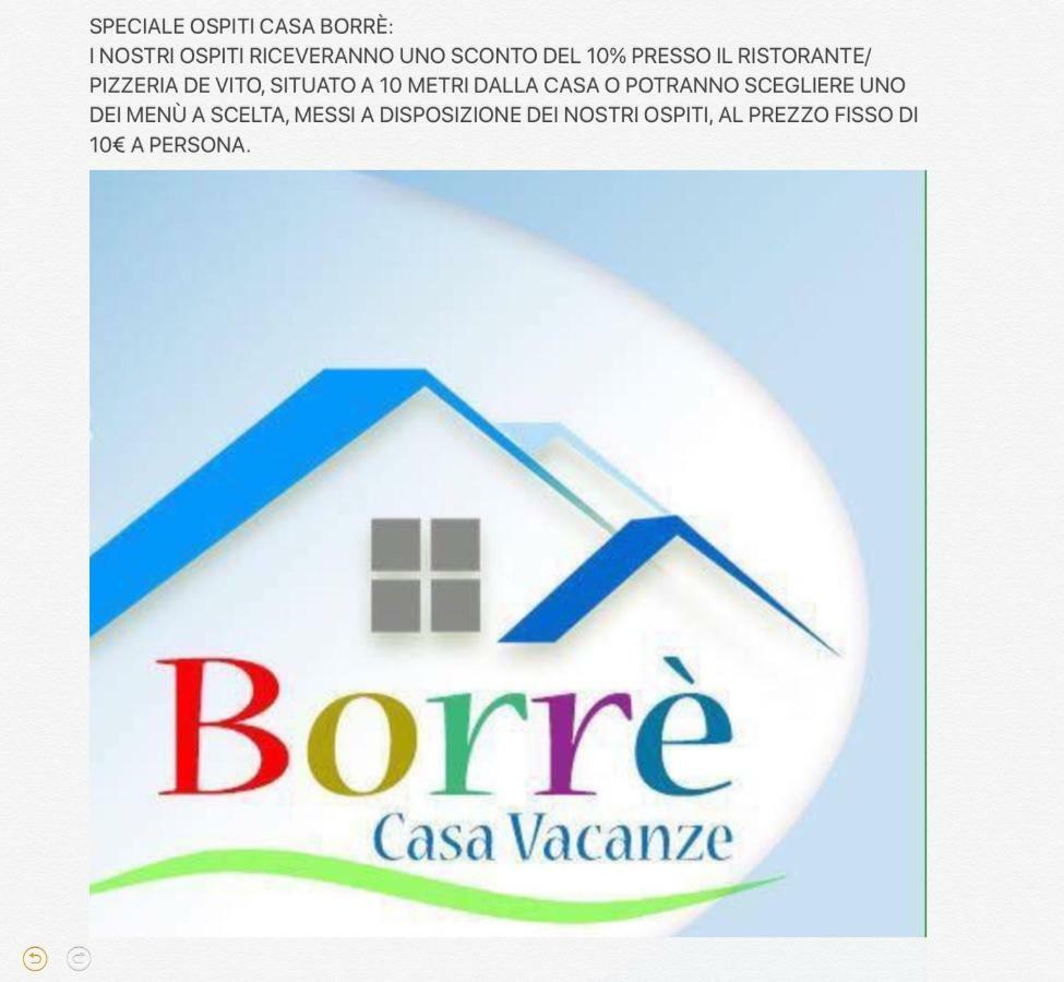 エルコラーノCasa Borreアパートメント エクステリア 写真